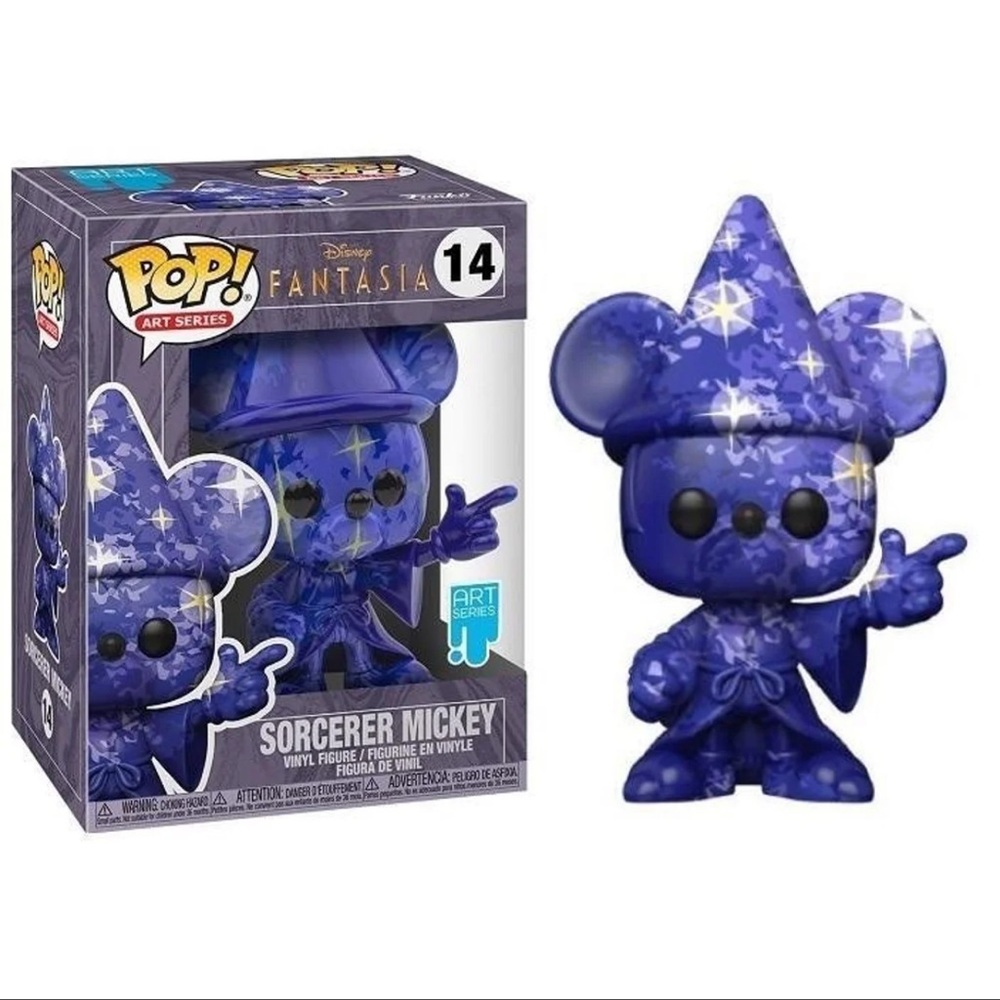Pop! Art Series Disney Fantasia Sorcerer Mickey Funko #14